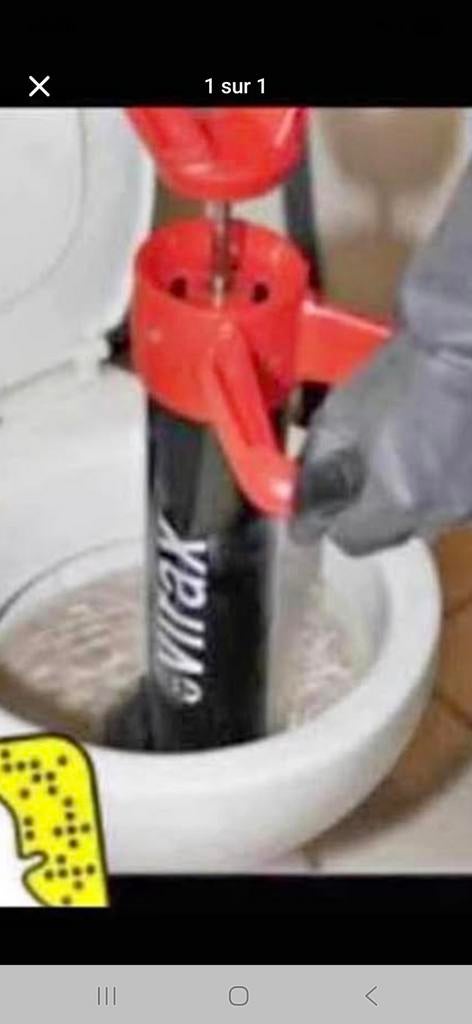 Déboucheur canalisation
