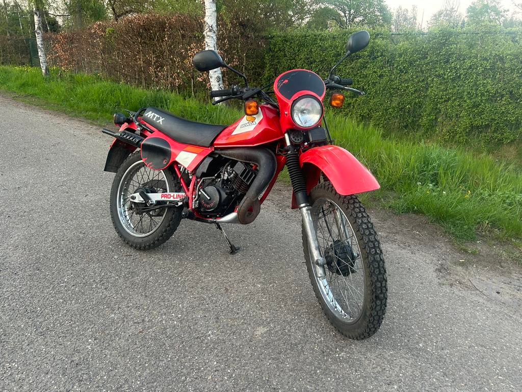 Honda mtx50, Ophalen, 6 versnellingen, MTX, 49 cc