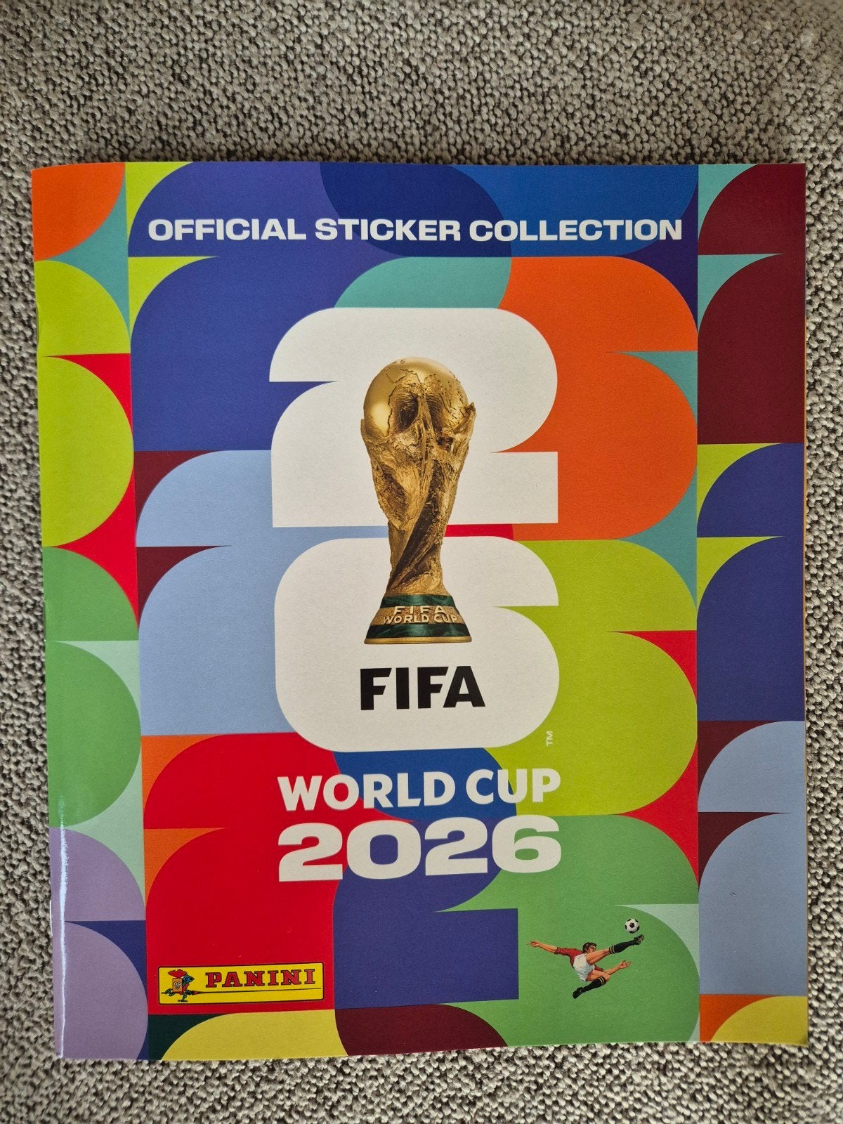 Panini stickerboek wk 2026, Ophalen