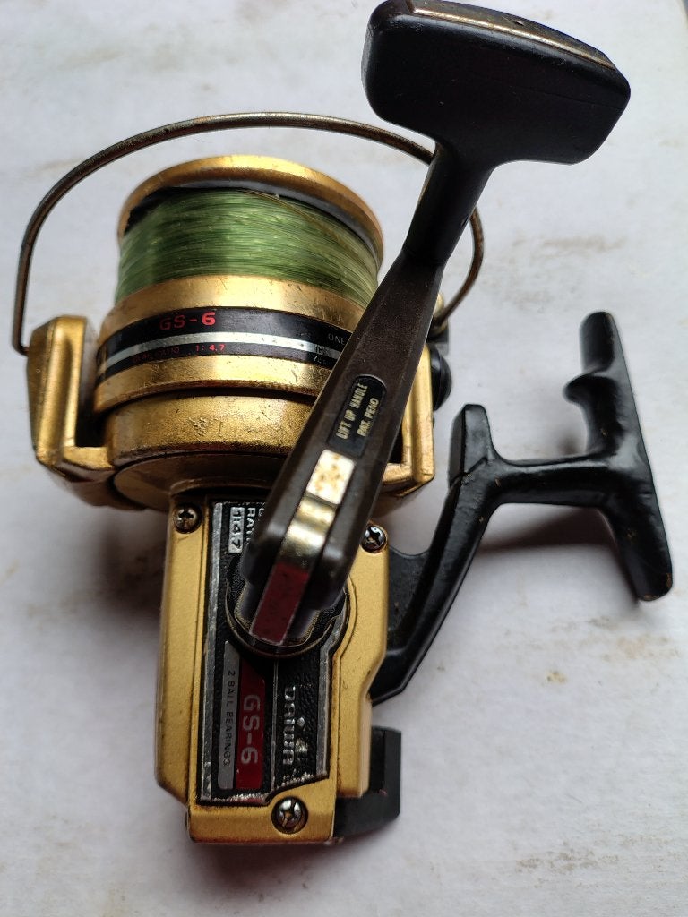 MOLEN DAIWA GS 6 - MADE IN JAPAN, Watersport en Boten, Ophalen of Verzenden, Zo goed als nieuw, Molen