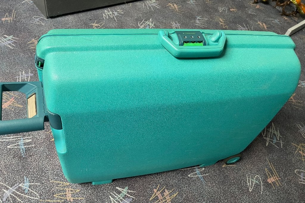 Valies Samsonite, Gebruikt, Hard kunststof, Minder dan 35 cm, Ophalen