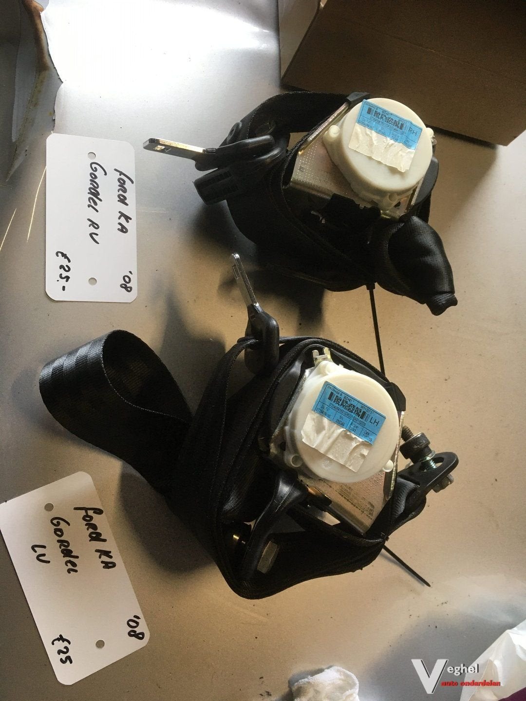 Ford Ka 2008 1.3 diesel Gordel Links of rechts achter, -, Utilisé, -, -
