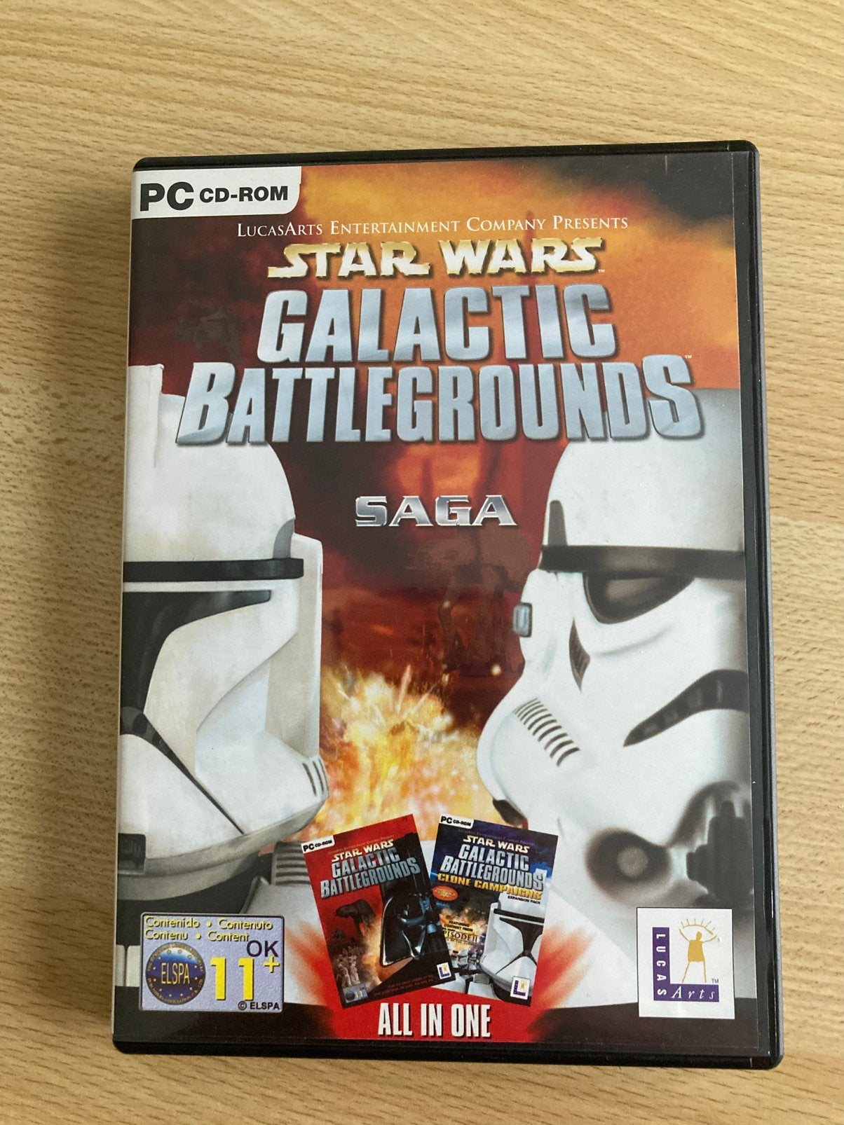 Star Wars Galactic Battlegrounds Saga, Ophalen of Verzenden, Gebruikt