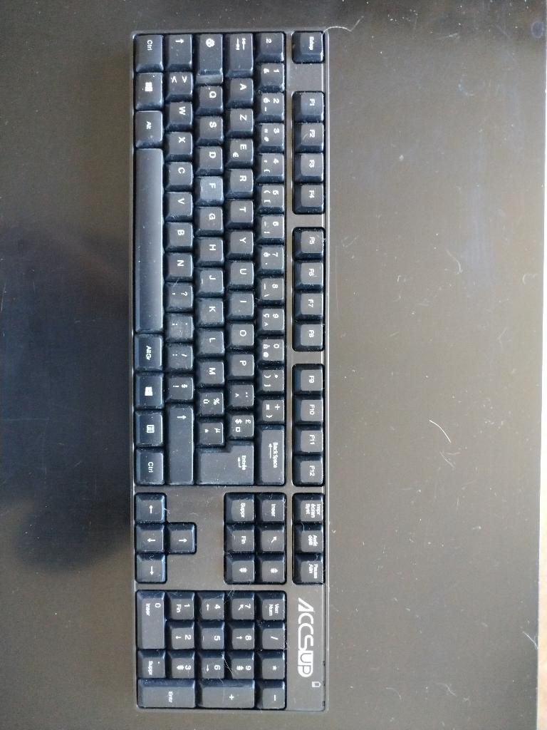 Clavier Ordinateur, Informatique & Logiciels, Claviers, Azerty, Comme neuf, Sans fil, Enlèvement