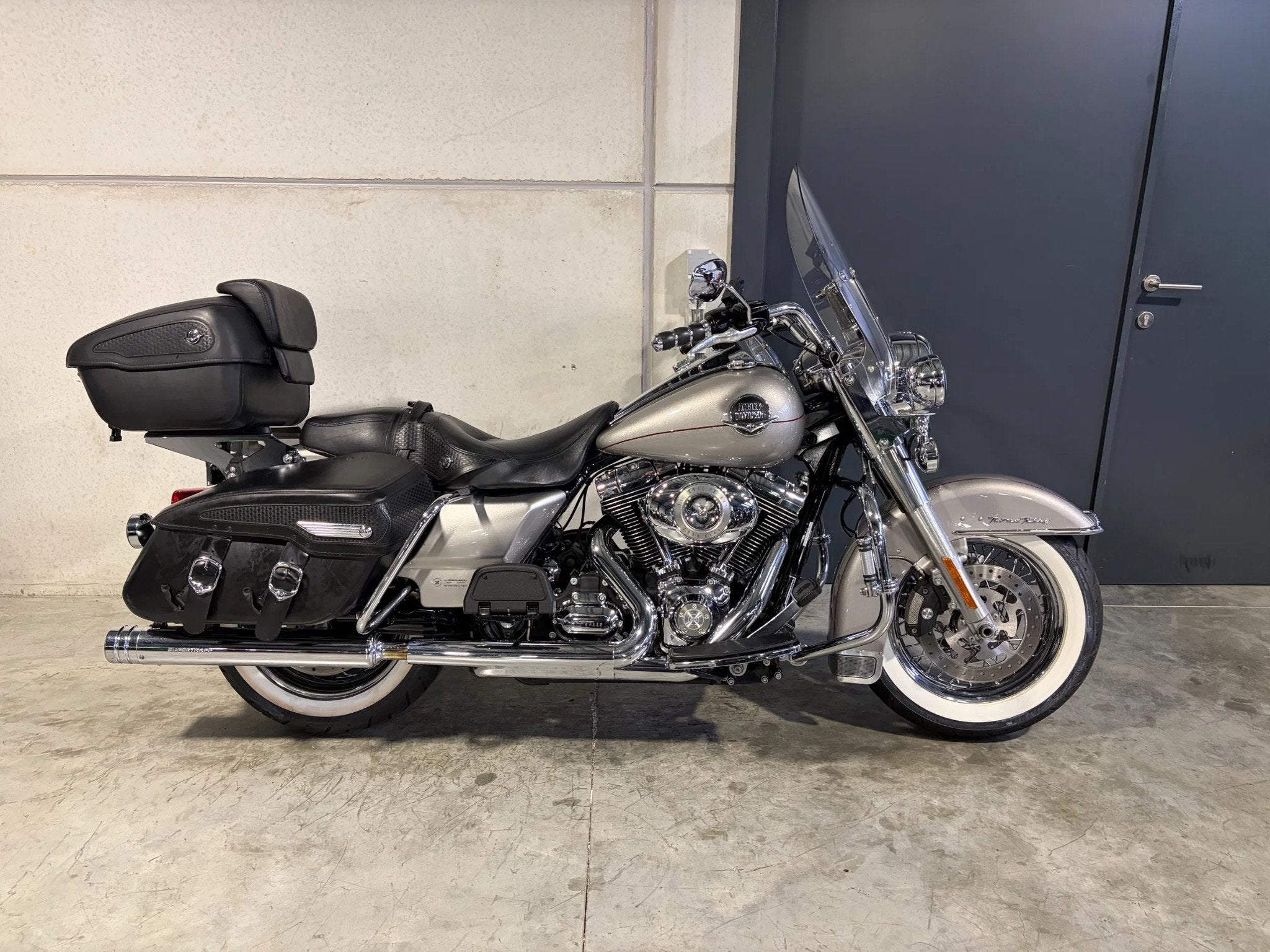 Harley-Davidson Road King Classic in mooie staat met grote t, Motoren, Chopper, Bedrijf, 1584 cc