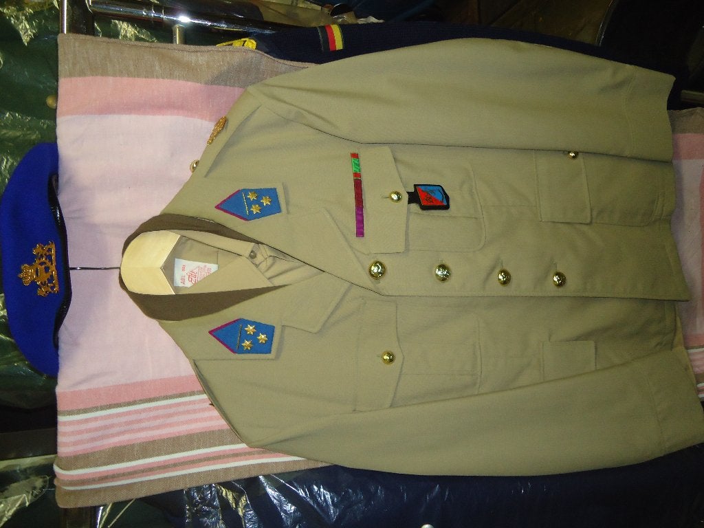 uniforme comdt logistique, Enlèvement ou Envoi, Armée de terre, Vêtements ou Chaussures