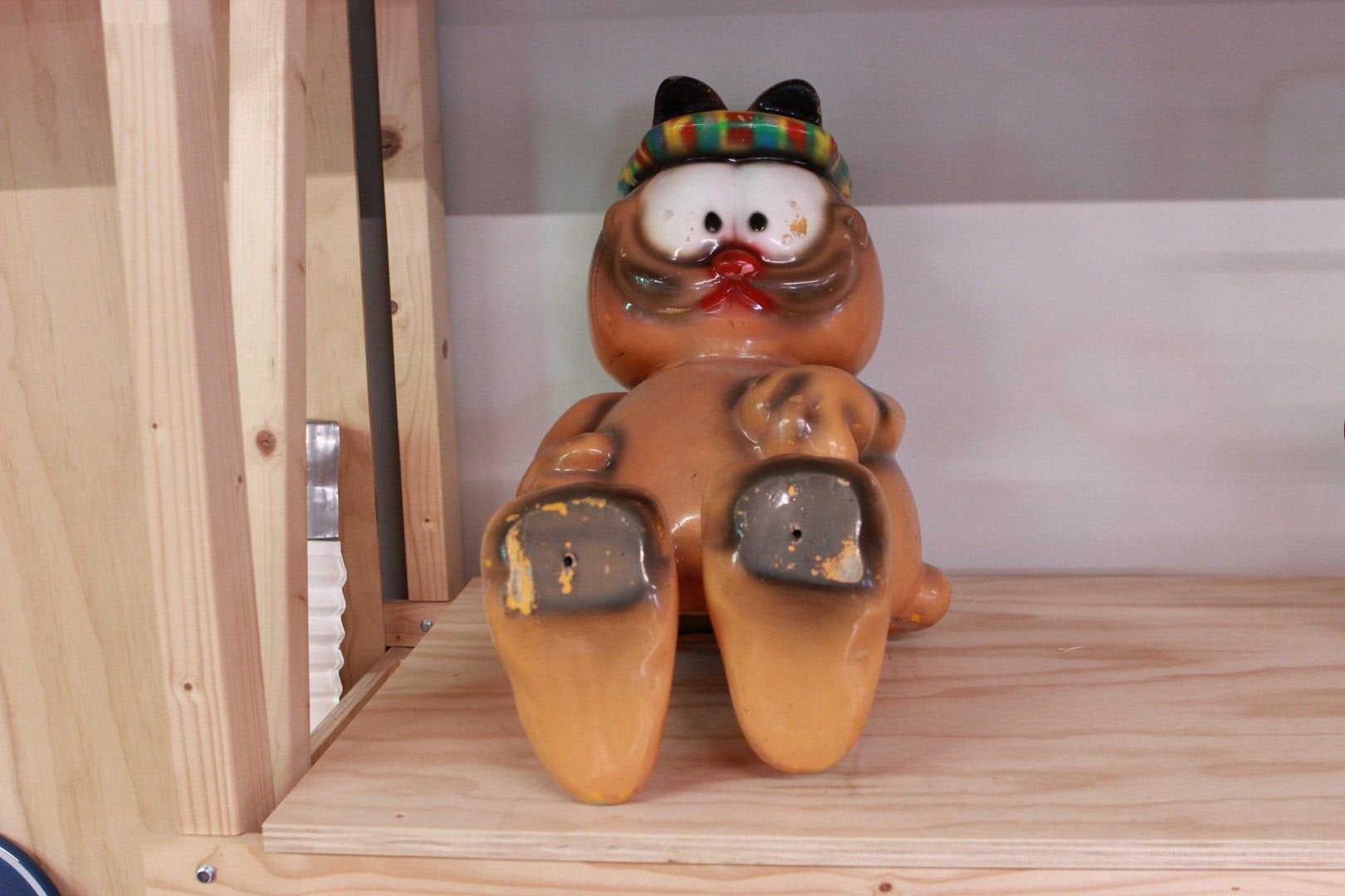 Garfield-beeldje, Ophalen, Gebruikt