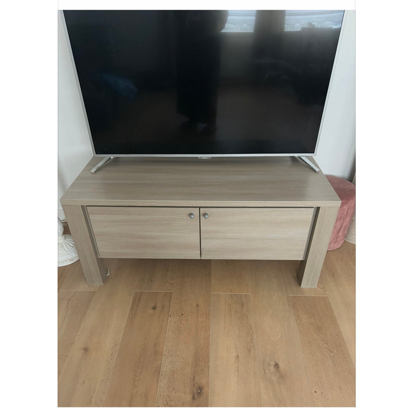 Meuble tv plus petite table, Maison & Meubles, Enlèvement, Utilisé