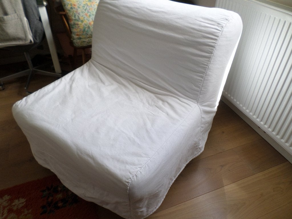 IKEA Zetelbed 1 persoon, Maison & Meubles, Chambre à coucher | Canapés-lits, Noir, 190 cm ou moins, Une personne, Comme neuf