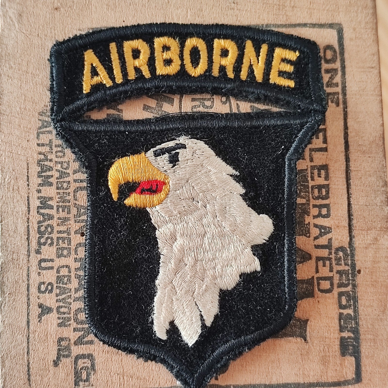 ww2 patch Airborne u.s 506 pir, Enlèvement