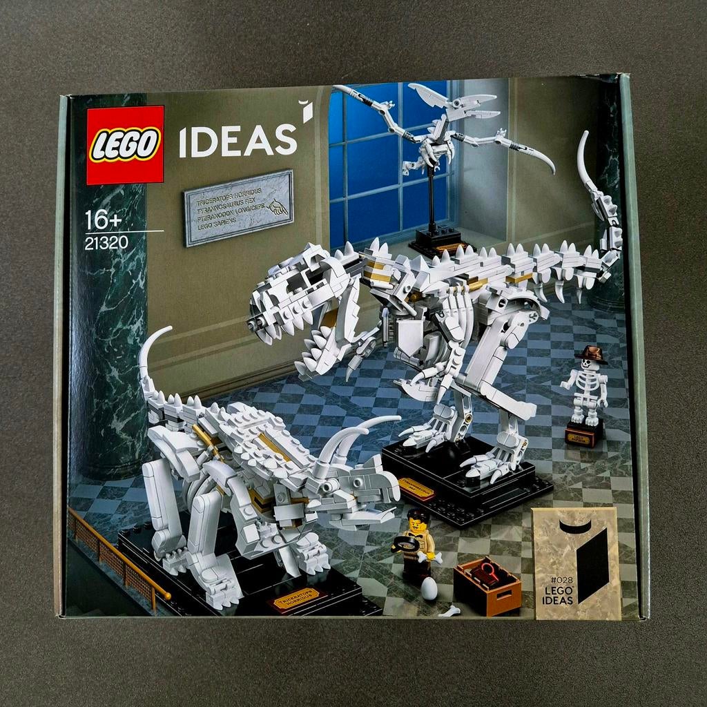 Lego Ideas 21320 - De fossielen van dinosauriërs - nieuw en, Kinderen en Baby's, Speelgoed | Duplo en Lego, Lego, Nieuw, Ophalen of Verzenden