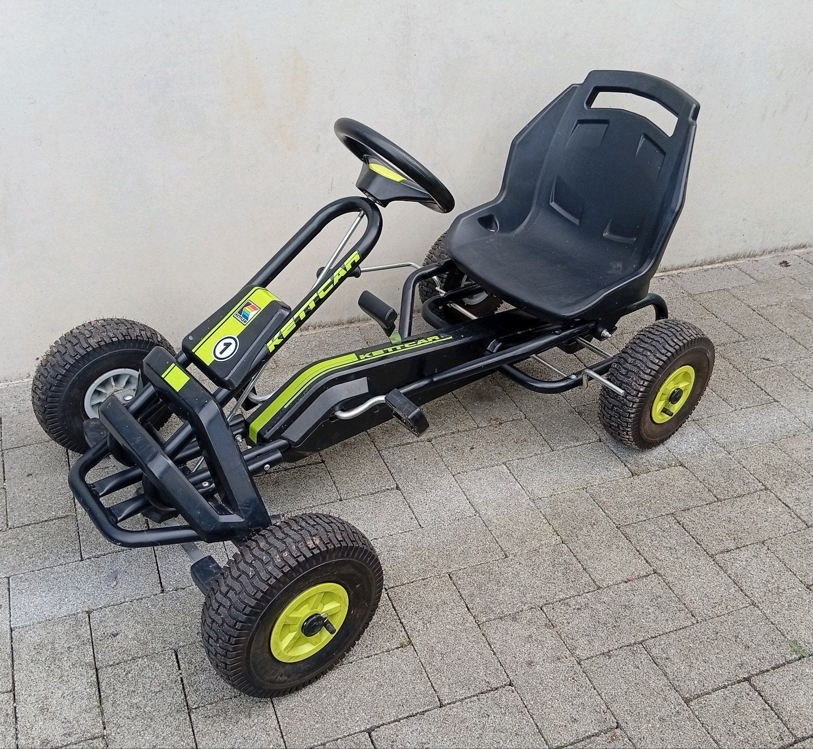Kettler Barcelona Air gocart trapauto 5j tot 10j 🚗🏎️, Kinderen en Baby's, Ophalen, Zo goed als nieuw, Overige merken, Vrijloopautomaat