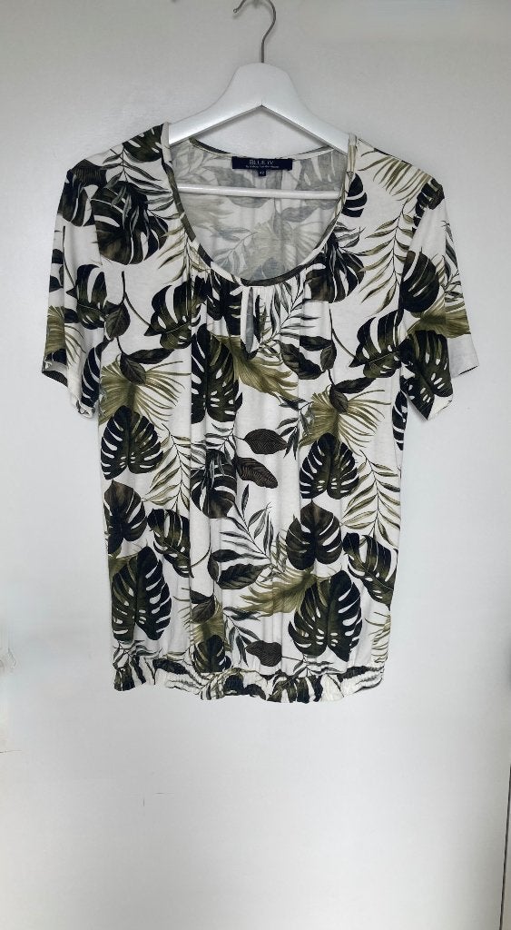 Blue IV shirt "by Isabelle Van den Abeele" 42/Xl, Kleding | Dames, Blue IV, Wit, Maat 42/44 (L), Ophalen of Verzenden
