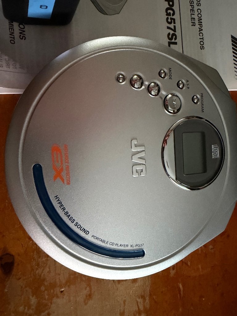 JVC XL-PG37SL, Audio, Tv en Foto, Walkmans, Discmans en Minidiscspelers, Ophalen of Verzenden, Discman