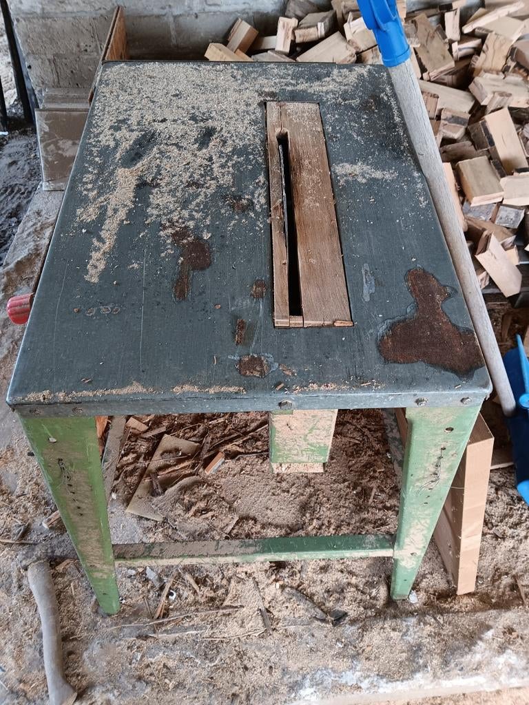 Zaagmachine hout, Ophalen