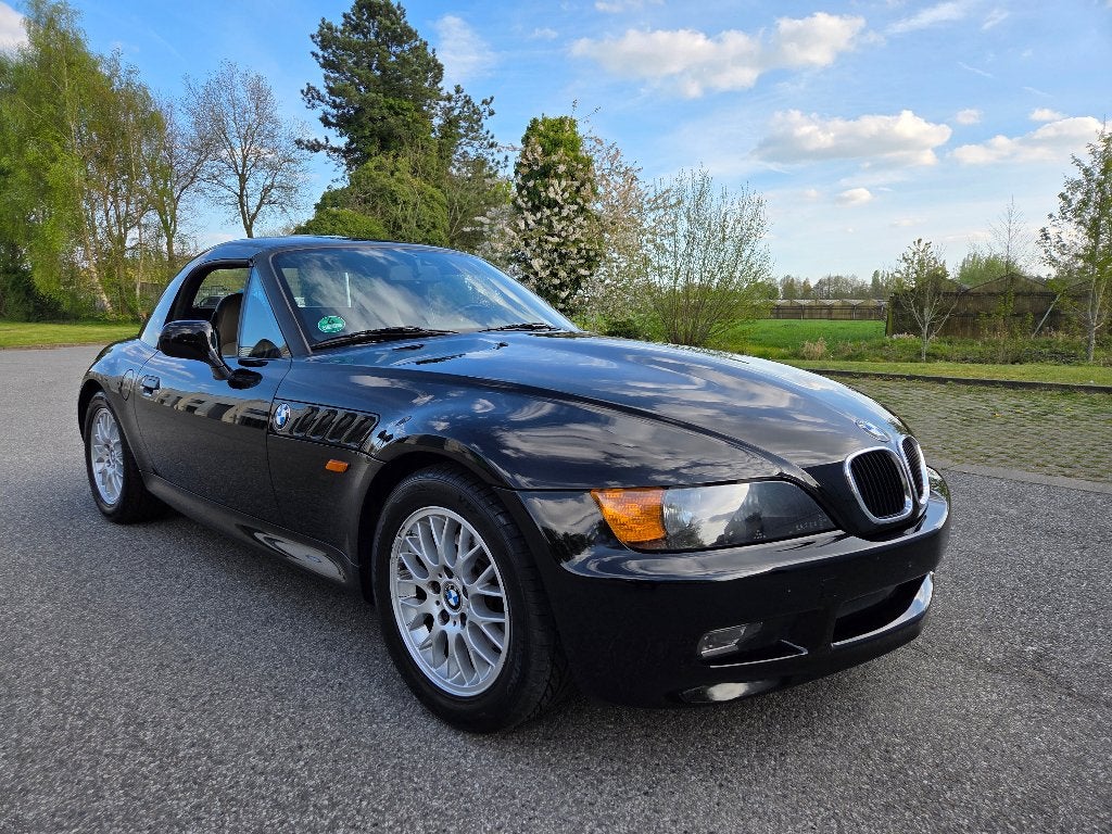BMW Z3 1.8i Roadster – 106.000 km – Hardtop – Bijna oldtimer, Euro 2, Achterwielaandrijving, Beige, 4 cilinders
