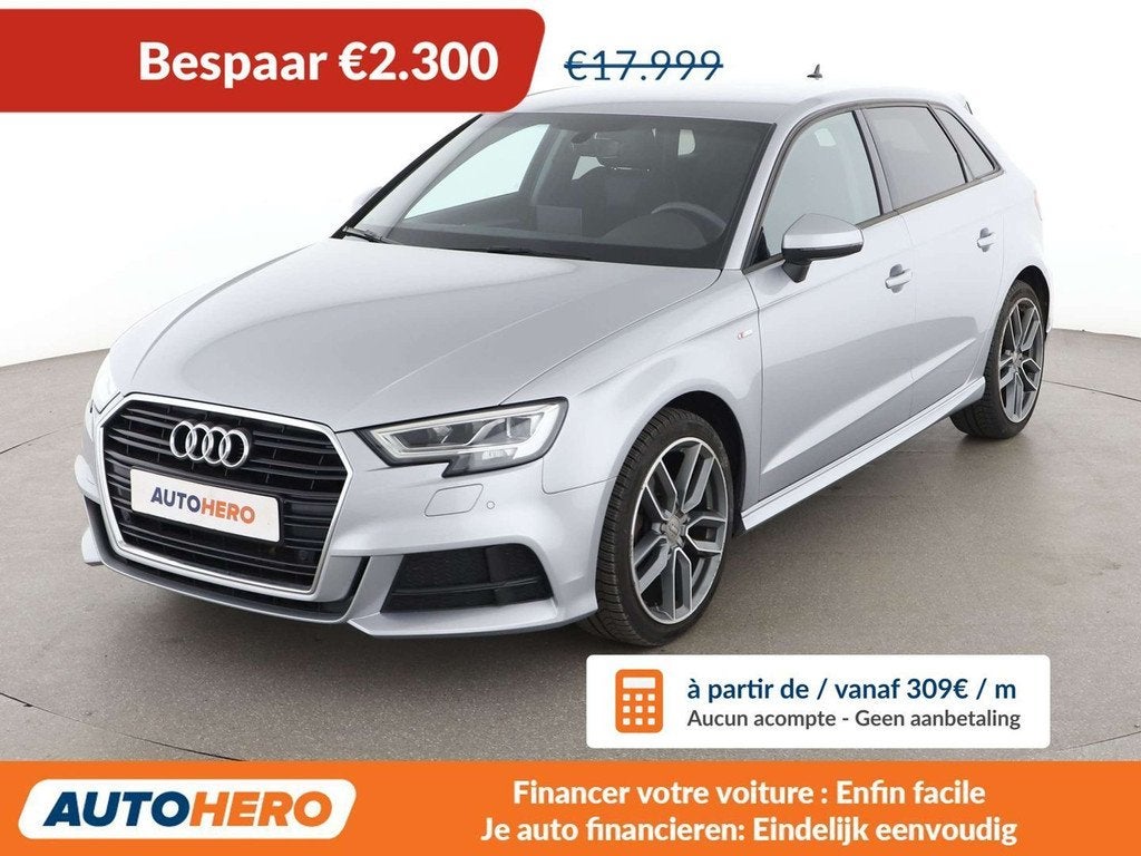 Audi A3 30 TFSI (année de construction 2020), Autos, Argent ou Gris, Achat, Euro 6, Alcantara