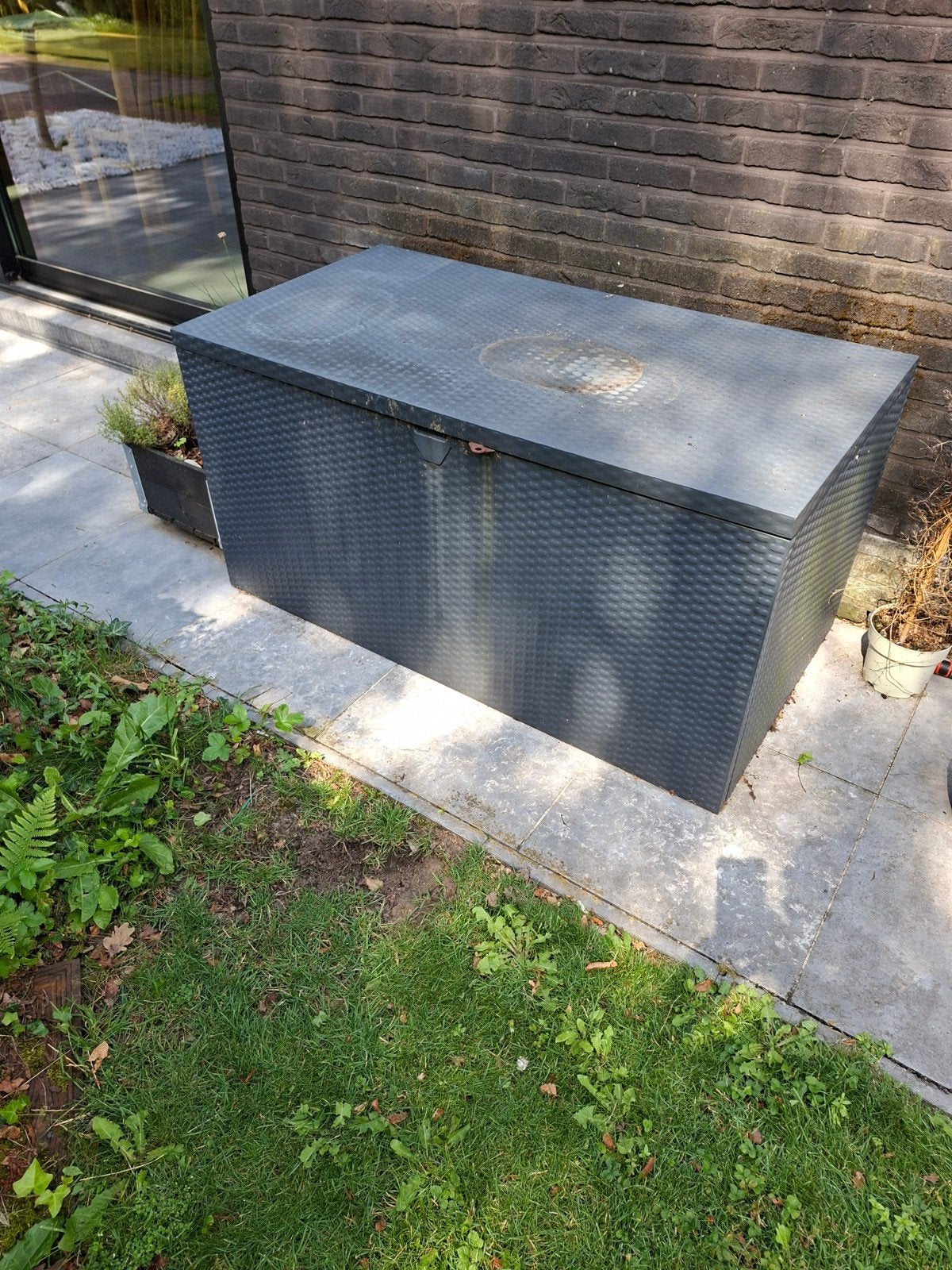 Tuinkast, Tuin en Terras, Bergingen en Tuinkasten, Ophalen, Gebruikt, Metaal, Containerberging