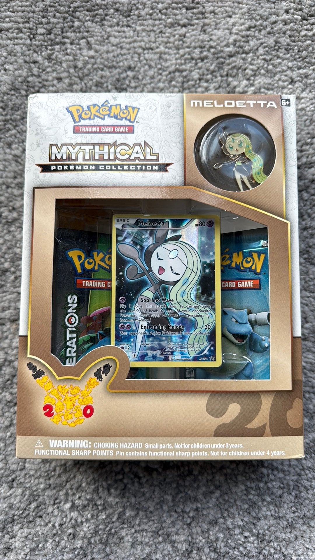 Mythical Pokemon Collection Box [Meloetta], Enlèvement ou Envoi, Neuf, Booster box