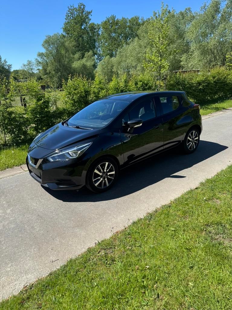 Nissan micra 1.0 52kw euro6b bj:128900 bj2018 1j garantie, Auto's, Euro 6, Handgeschakeld, 5 deurs, Parkeersensor