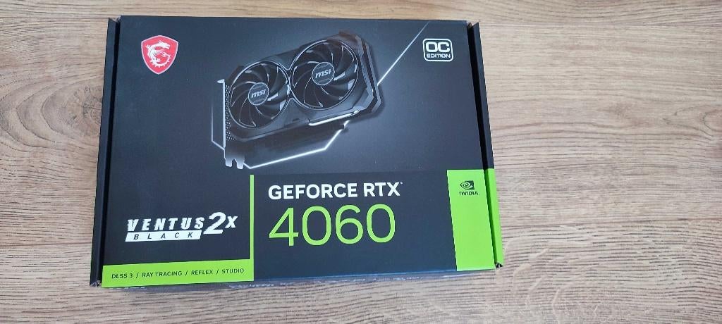 RTX 4060 met garantie!, Gebruikt, Verzenden, GDDR6, HDMI