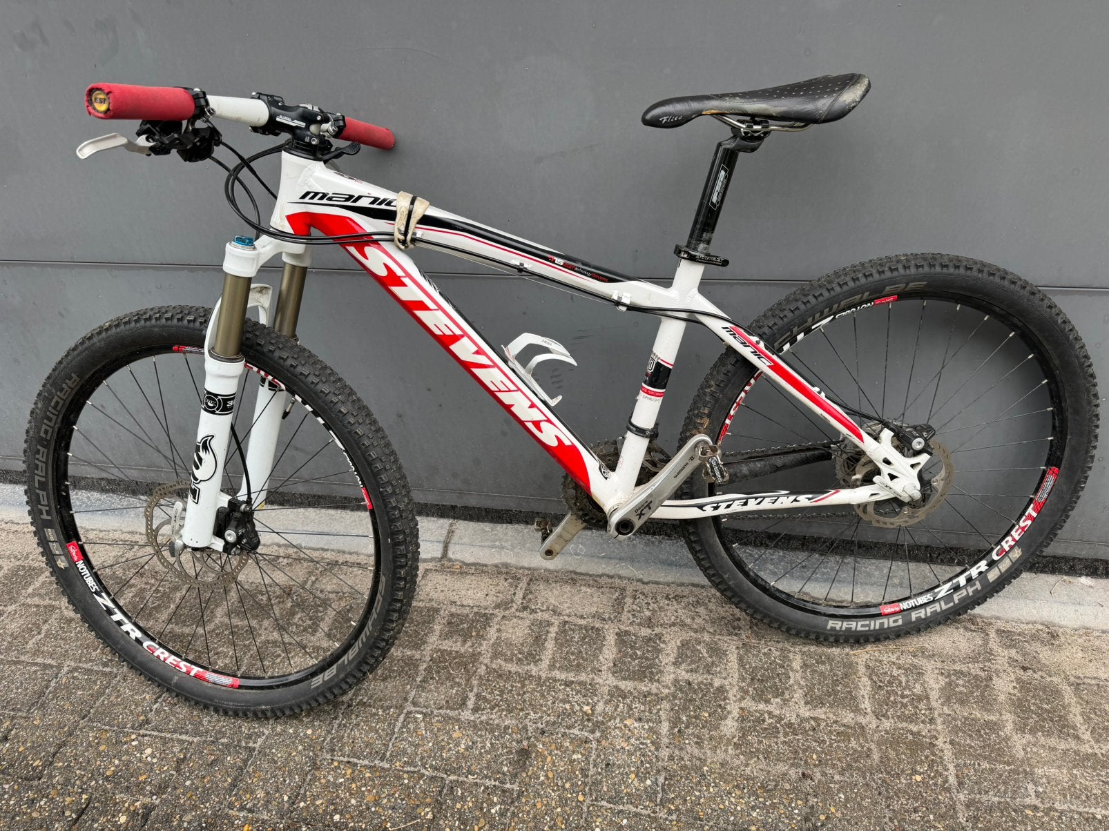 Mountainbike 26” frame 41cm 16” met tripel, XT, fox, Gebruikt, Hardtail, Heren, Schijfrem