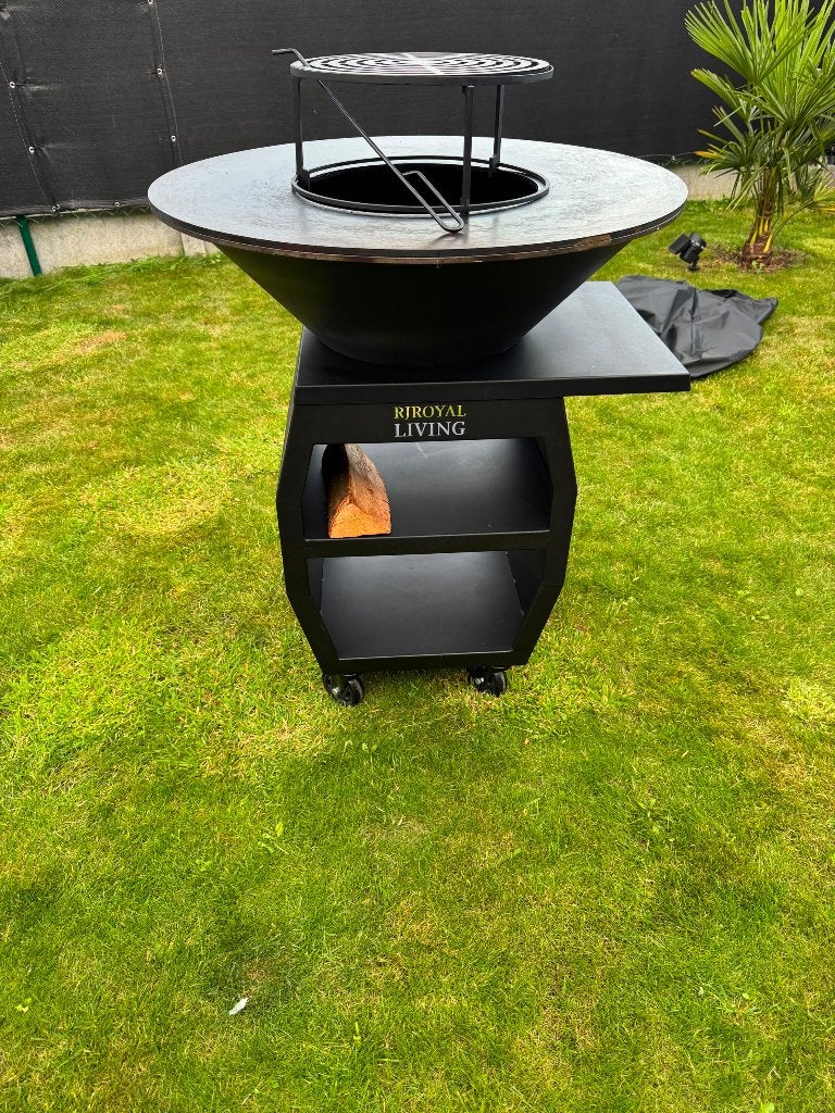 BBQ plancha xxl zwart, Ophalen, Gebruikt, Overig, Met accessoires