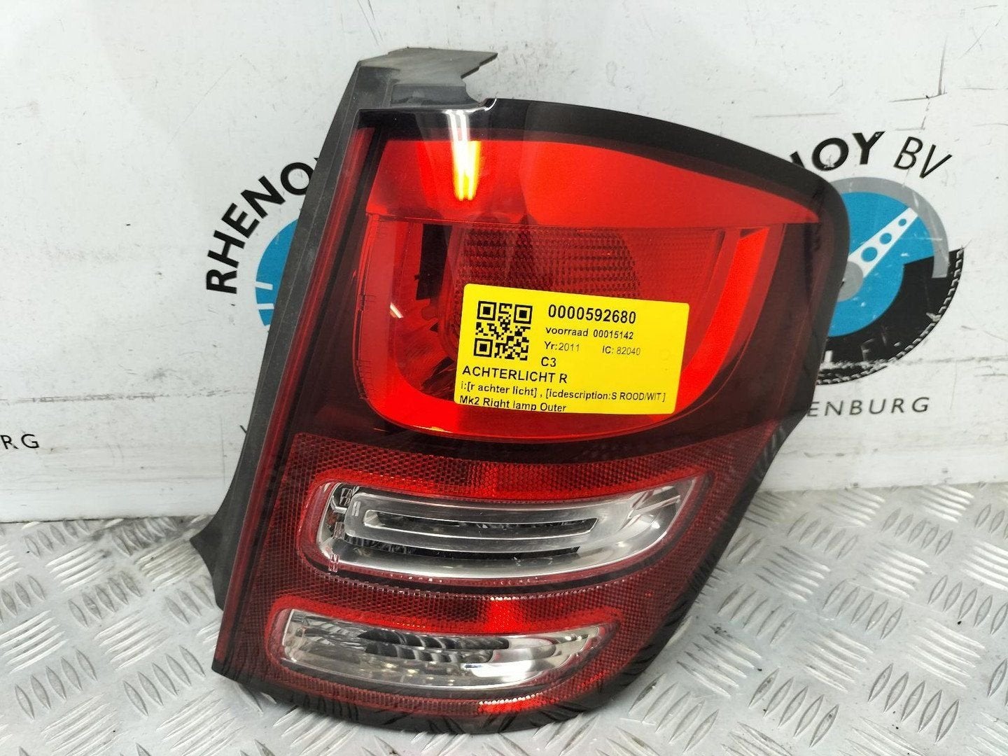 CITROEN C3 1.6 EHDI AIRDREAM DY  ACHTERLICHT R 2011, Ophalen of Verzenden, Gebruikt, Stiba lid