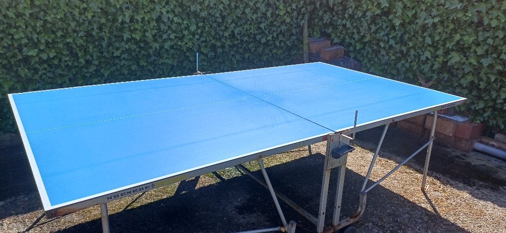 Pingpong tafel Enebe Wind, Ophalen, Gebruikt, Verrijdbaar