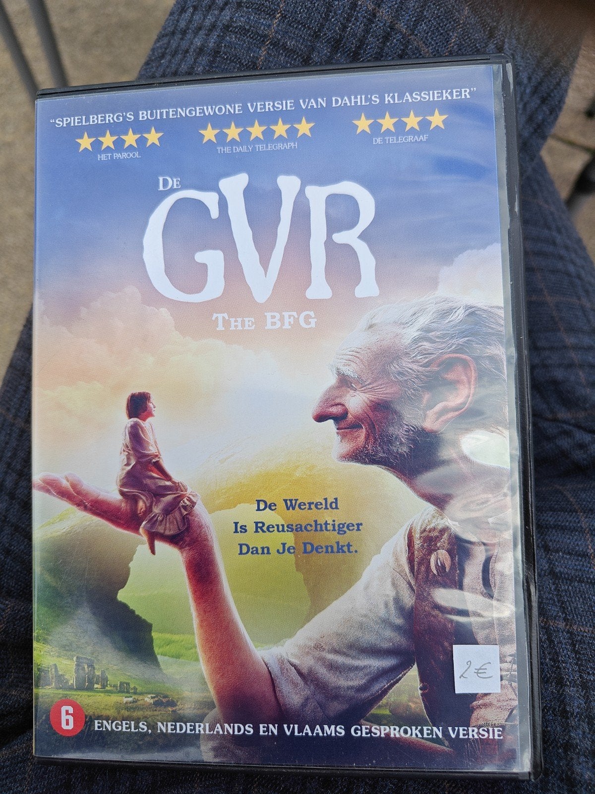 De GVR (Engels: the BFG), Roald Dahl, Ophalen