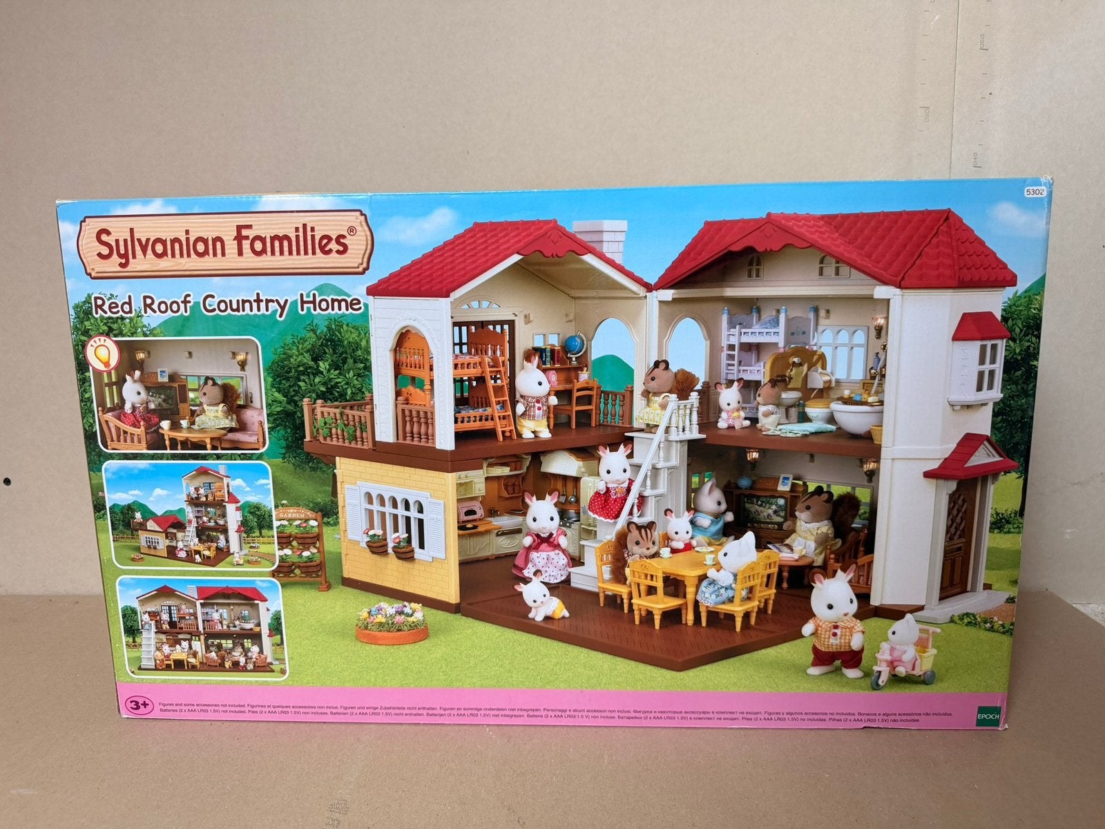 Sylvanian family red roof country home, Kinderen en Baby's, Speelgoed | Poppenhuizen, Ophalen of Verzenden, Nieuw, Poppenhuis