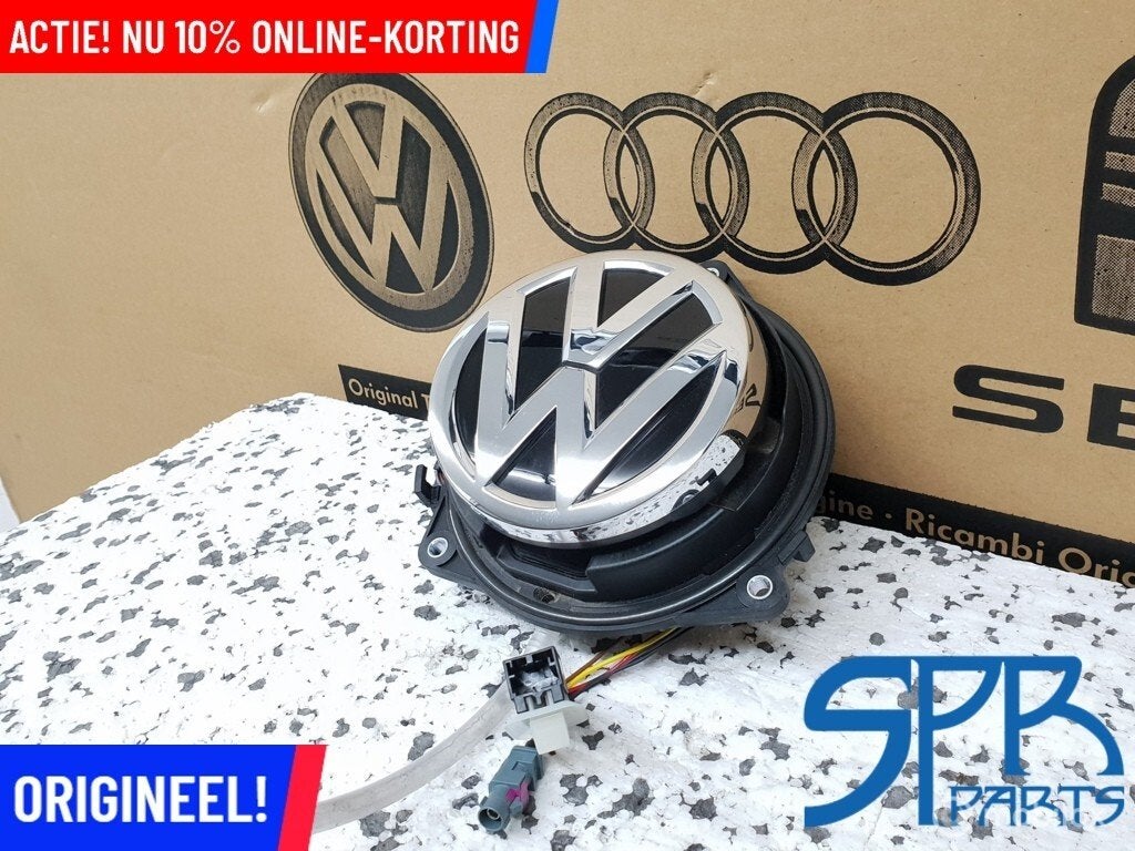 Achteruitrijcamera VW Golf 7 VII 7.5 ACHTERUITRIJ CAMERA ORG, Gebruikt, Volkswagen, Ophalen of Verzenden, Volkswagen