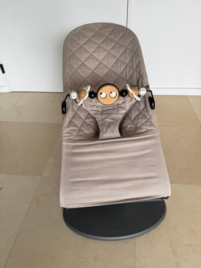 Babybjorn wipper + speelgoedje + extra hoes, Kinderen en Baby's, Wipstoeltjes, Ophalen, Gebruikt