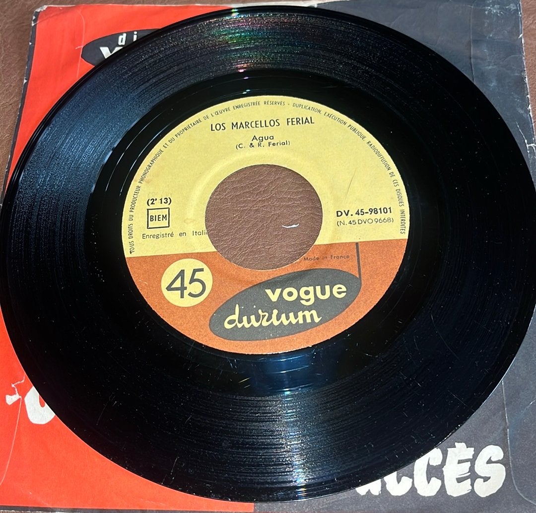 Los Marcellos Ferial ‎– Agua - 7” vinyl single - FR, Enlèvement ou Envoi, Utilisé