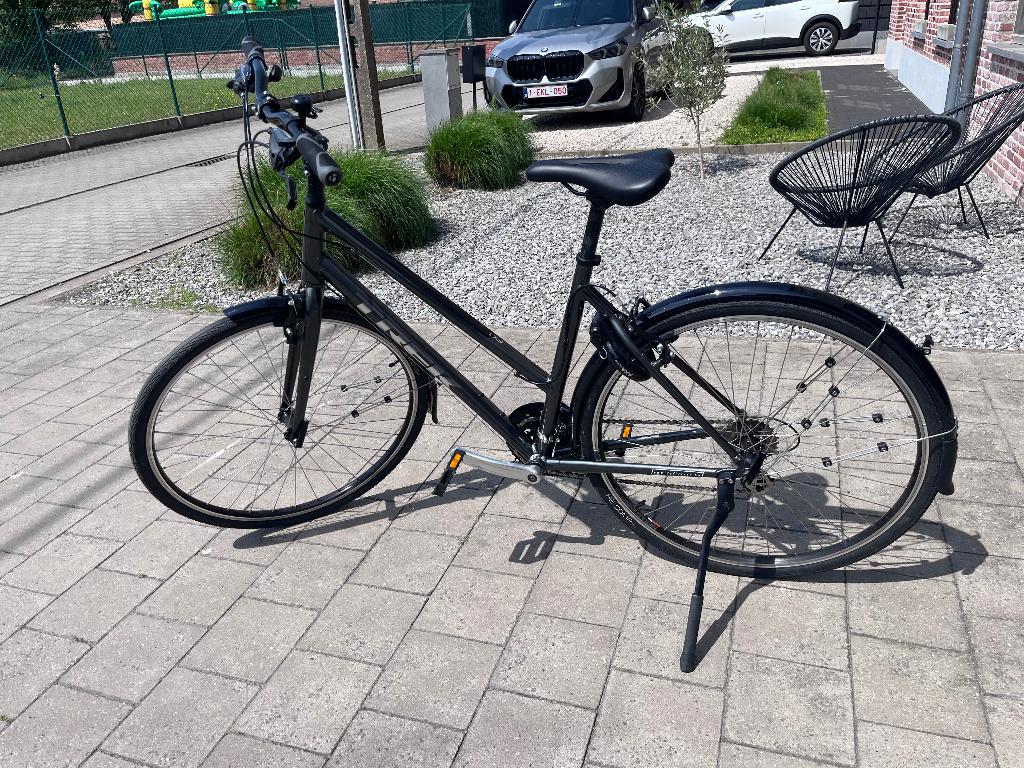 TREK FX1 hybride fiets large als nieuw, Vélos & Vélomoteurs, Vélos | Femmes | Vélos pour femme, Comme neuf, Autres marques, Accès (extra) bas