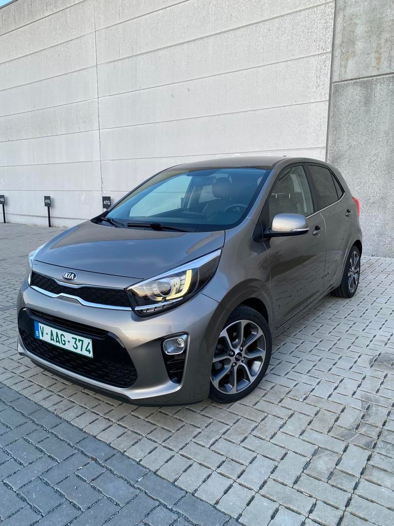 Kia Picanto ! Garantie de 12 mois ! 78000 kilomètres, Autos, Kia, Cuir, Argent ou Gris, Achat, Euro 6