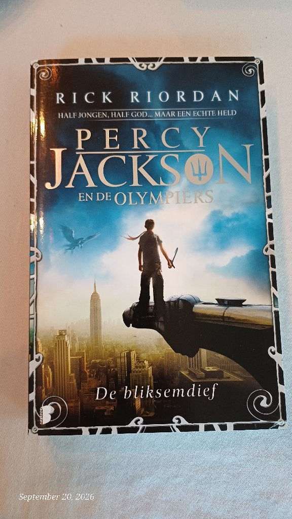 De Bliksemdief - Percy Jackson, Boeken, Ophalen, België, Rick Riordan, Zo goed als nieuw