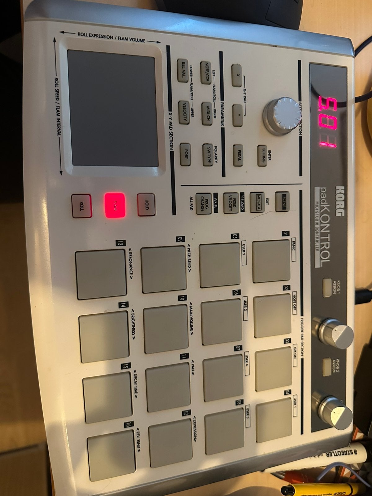 Korg padKontrol, Muziek en Instrumenten, Midi-apparatuur, Ophalen, Gebruikt