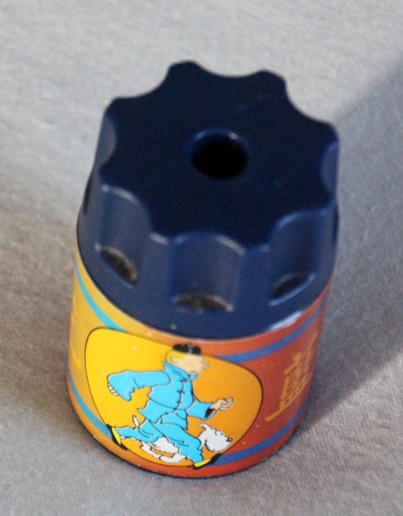 taille-crayon Tintin Hergé Kuifje potloodscherper, Collections, Envoi, Tintin, Utilisé