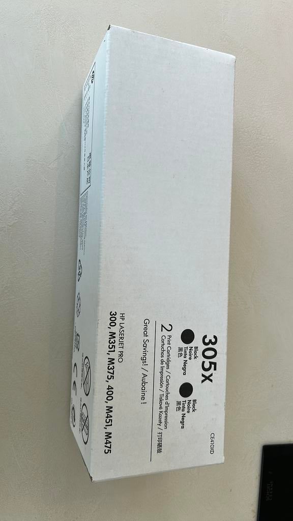 HP 305X (CE410X) toner zwart, Ophalen, Zo goed als nieuw