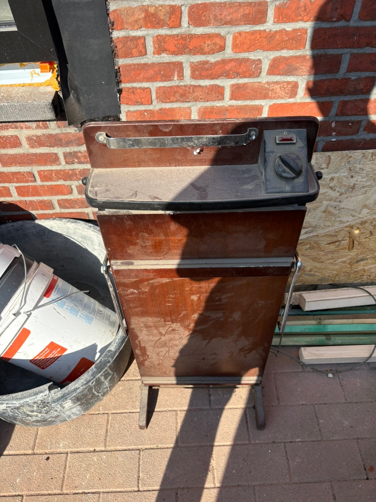 automatische kledingstrijkmachine, Ophalen, Zo goed als nieuw