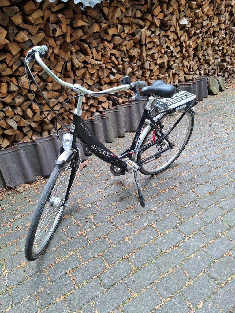 damesfiets, Fietsen en Brommers, Ophalen, Gebruikt, Velgrem
