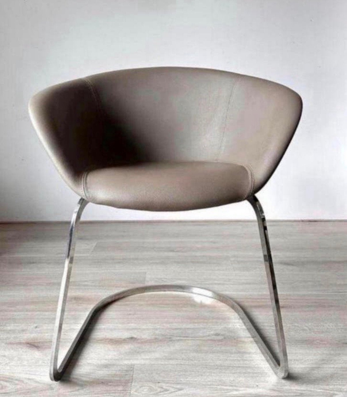 4 Arper Duna Chairs by Lievore Altherr Molina, Italy, 2014, Ophalen, Grijs, Set, Stoel