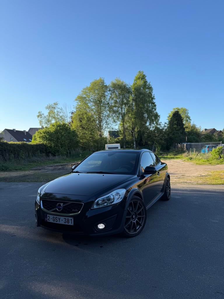 Volvo C30 1.6D R-design / eDrive / 2012, Auto's, Voorwielaandrijving, Zwart, 4 cilinders, Zwart