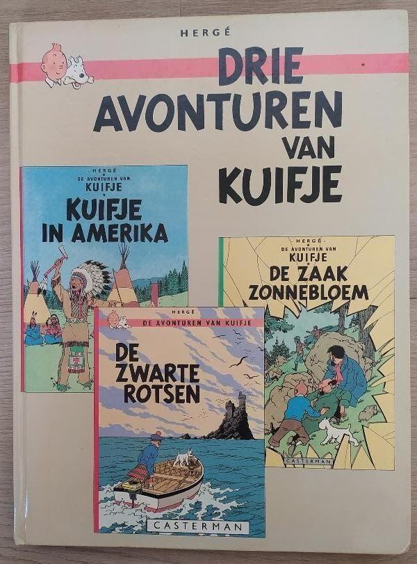 Drie avonturen van Kuifje ( 1982 ), Boeken, Ophalen of Verzenden