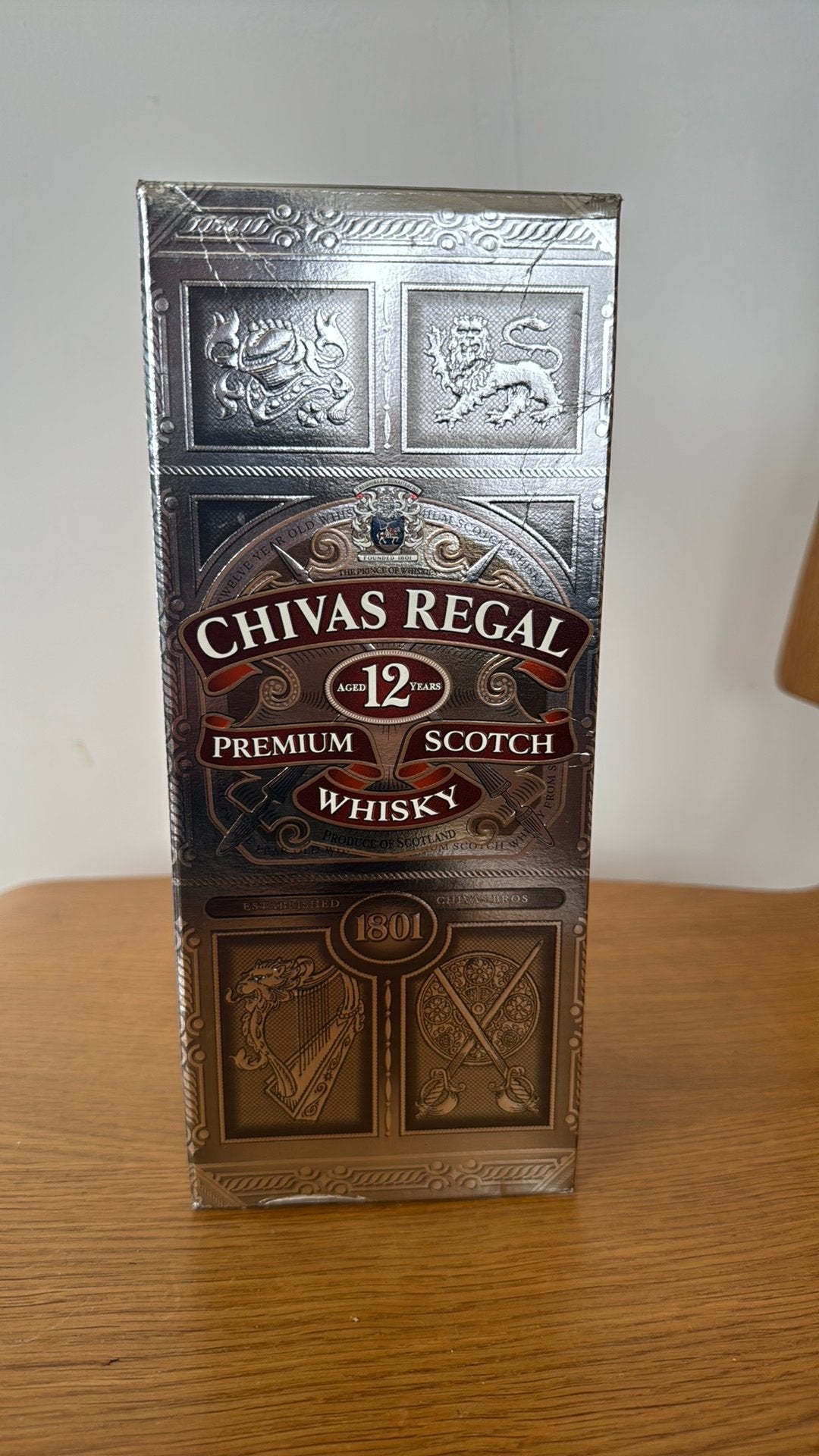 Vintage Chivas Regal 12 ans - Premium Scotch Whisky 1l, Ophalen of Verzenden