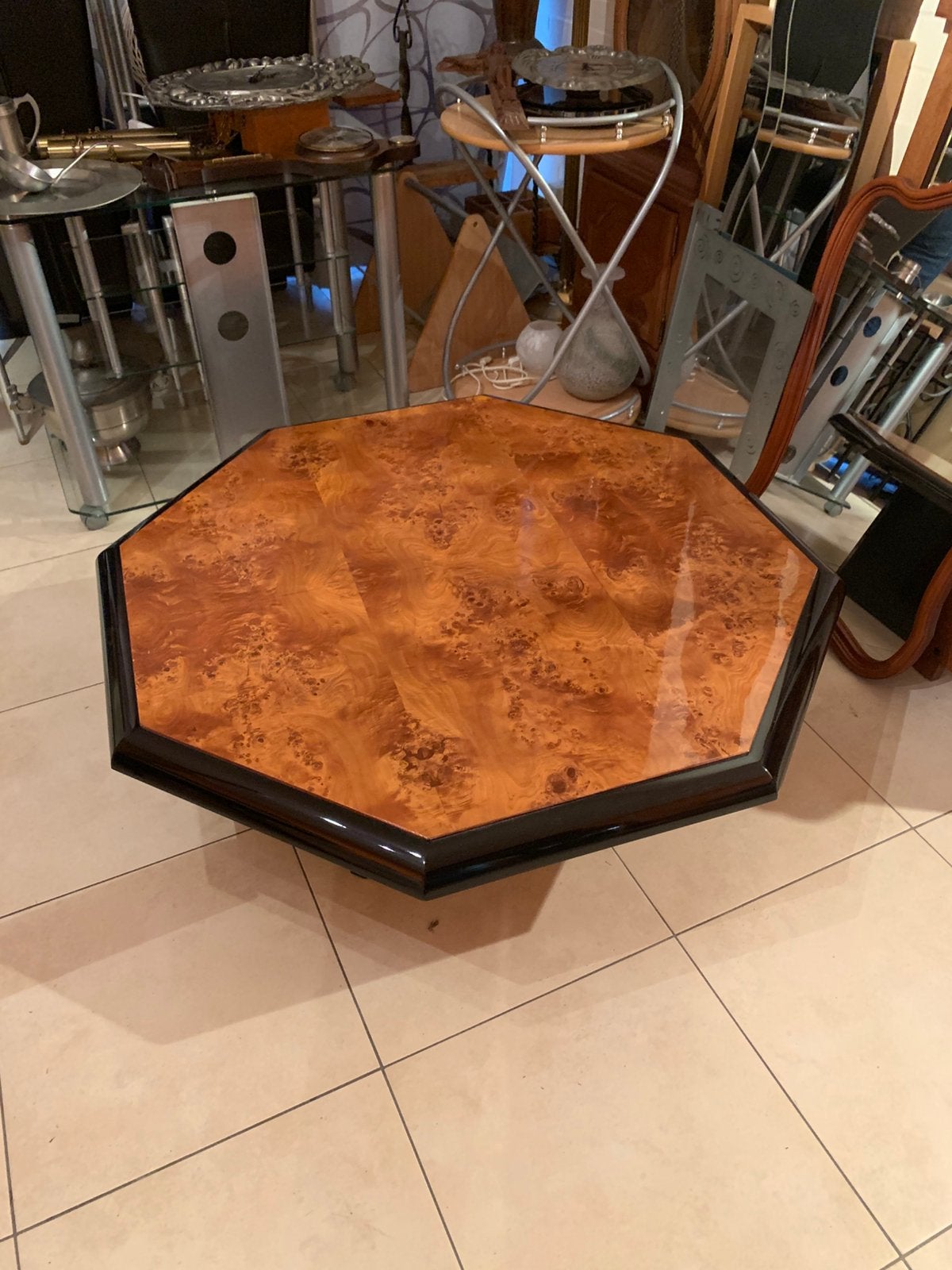 Table basse retro, Maison & Meubles, Hollywood regency, 50 à 100 cm, Comme neuf, Enlèvement