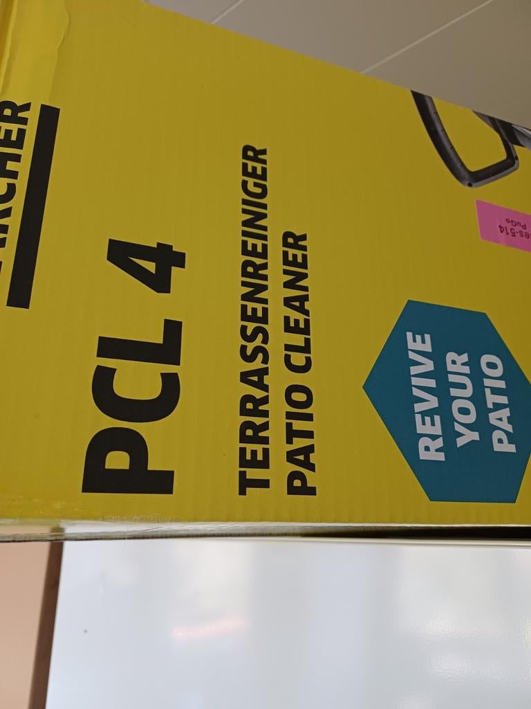 terrasreiniger  gloednieuw     ongeopend 50€, Livres, Conseil, Aide & Formation, Enlèvement