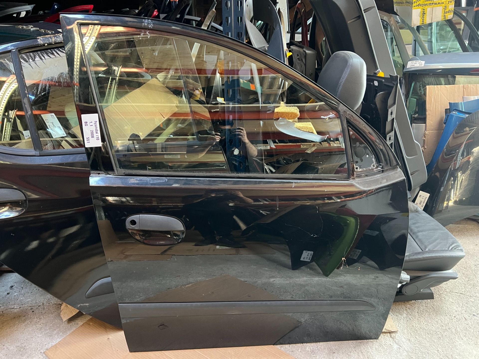 HYUNDAI i10 noir BG porte avant droite 2007-2012, Heolleung-ro 12
06797  Seoul, Porte, Info@hyundai.com, Utilisé