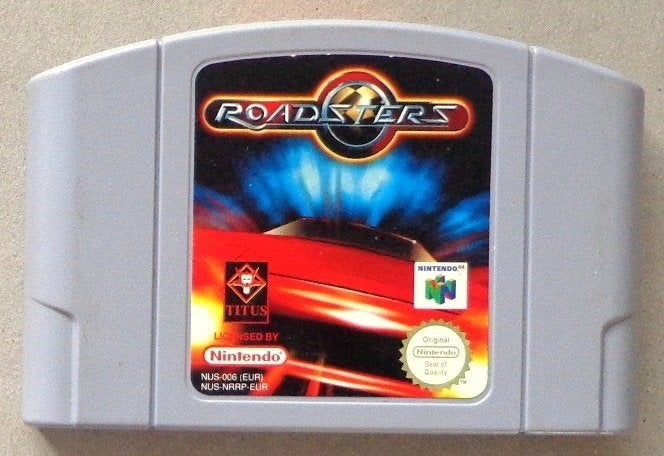 Roadsters voor de Nintendo 64, Games en Spelcomputers, Games | Nintendo 64, Ophalen of Verzenden, Gebruikt
